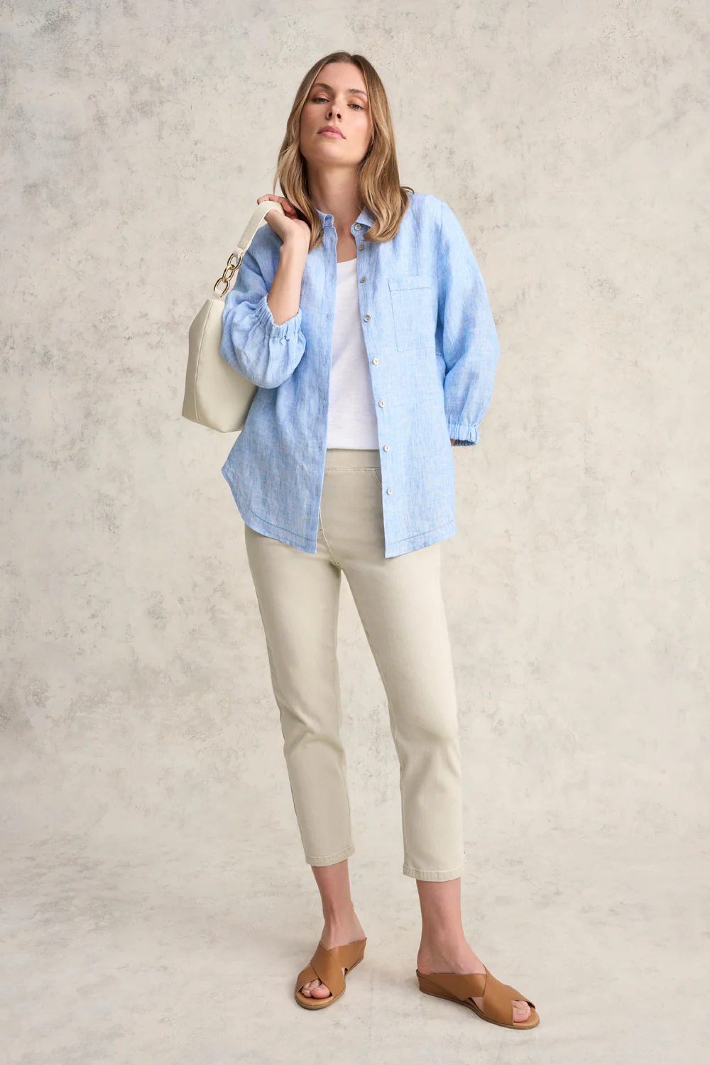 Bengajean® 3/4 Slim Leg - Taupe - Image 5