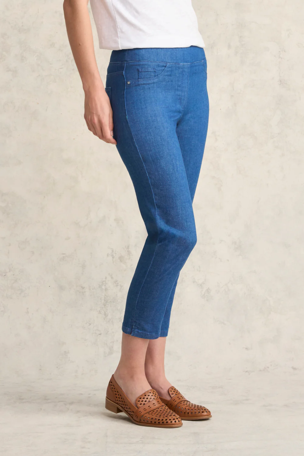 Bengajean®  3/4 Slim Leg - Ultramarine - Image 3