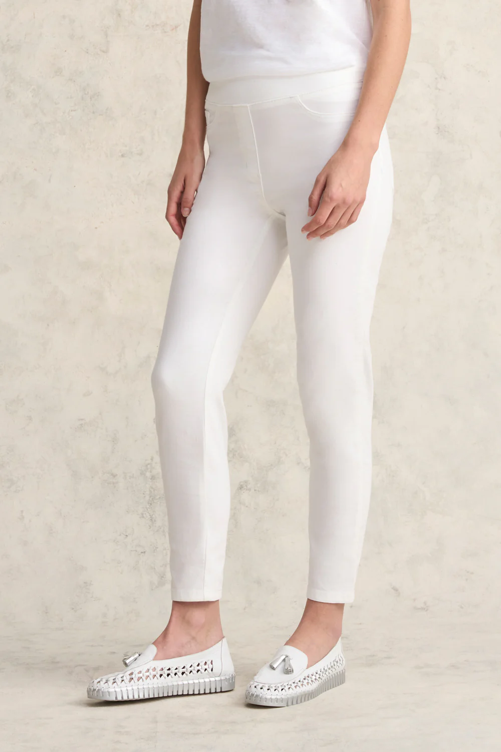 Bengajean® 7/8 Skinny Leg - White - Image 3